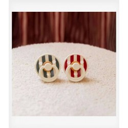 BIBS Pacifier BLOCK COLLECTION 2PACK No1 0-6m - RUBY/PINE