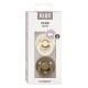BIBS Pacifier 2 PACK - VANILLA/DARK OAK (size 2)
