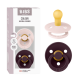 BIBS COLOUR SET 2 PCS – PETAL/PLUM – ROUND No2