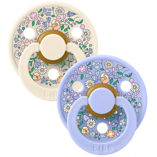 BIBS X LIBERTY COLOUR CHLOE MEADOW SET 2 PCS– IVORY MIX No2