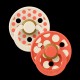 BIBS STUDIO COLOUR POLKA SET 2 PCS – IVORY/TANGO No2 BIBS STUDIO COLOUR POLKA SET 2 PCS – IVORY/TANGO No2