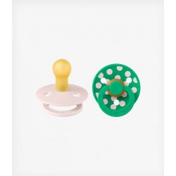 BIBS STUDIO COLOR Pacifier 2PACK No2 BABY PETAL/CACTUS