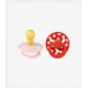 BIBS STUDIO COLOR Pacifier 2PACK No2 BLOSSOM/CANDY APPLE 