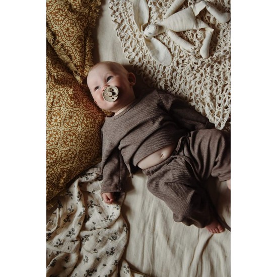 BIBS Pacifier 2 PACK - HAZE/CARAMEL (size 2) BIBS Pacifier 2 PACK - HAZE/CARAMEL (size 2)