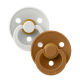 BIBS Pacifier 2 PACK - HAZE/CARAMEL (size 2) BIBS Pacifier 2 PACK - HAZE/CARAMEL (size 2)