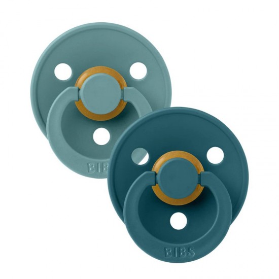 BIBS Pacifier Set- Forest lake/ Island sea (size 2)