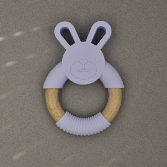 Bunny Teether| Powder Blue 