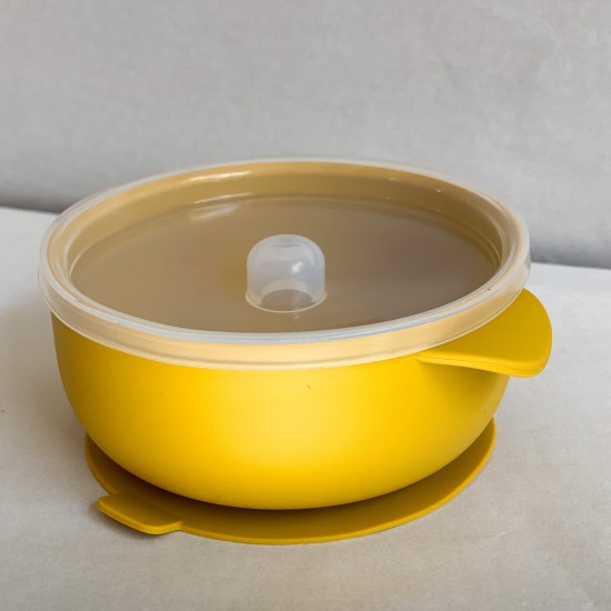 Silicone Bowl with lid | Nino Curry Silicone Bowl with lid | Nino Curry