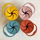 Foldable Silicone Snack Cup | Let's go out Rust Foldable Silicone Snack Cup | Let's go out Rust