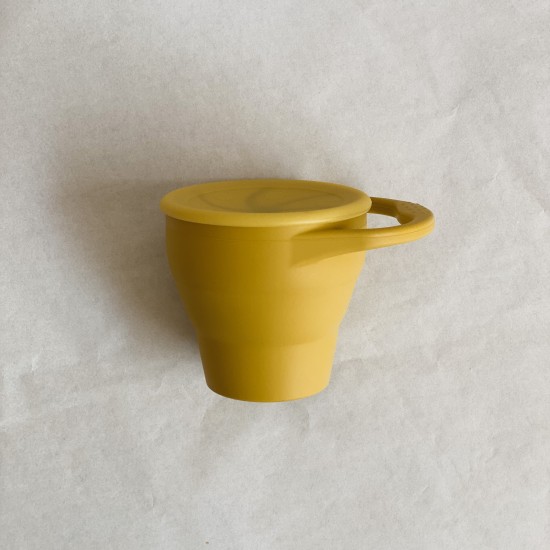 Foldable Silicone Snack Cup | Let's go out Curry Foldable Silicone Snack Cup | Let's go out Curry