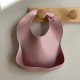 Silicone Bib Nino Light Pink