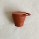 Foldable Silicone Snack Cup | Let's go out Rust Foldable Silicone Snack Cup | Let's go out Rust