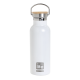 ECOLIFE THERMOS/BOTTLE WHITE WITH BAMBOO LID 500ml 