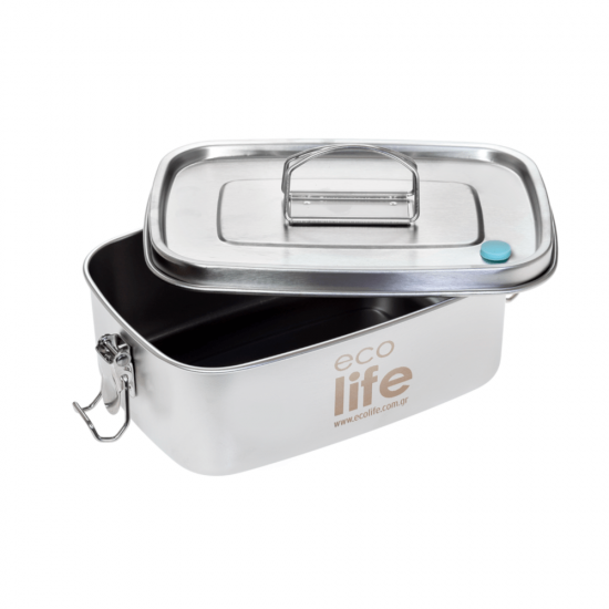 ECOLIFE LUNCHBOX STAINLESS STEEL 1LT