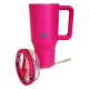 ECOLIFE 2HANDLES LID THERMOS TALL MUG MAGENTA 900ml ECOLIFE 2HANDLES LID THERMOS TALL MUG MAGENTA 900ml