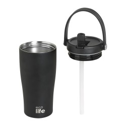 ECOLIFE Tumbler Thermos Black 600ml 
