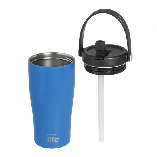 ECOLIFE Tumbler Thermos Blue 600ml 