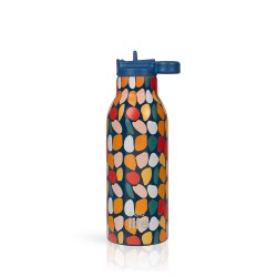 ECOLIFE Stones Thermos 550ml With Inner Straw 