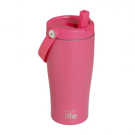 ECOLIFE Tumbler Thermos Magenta 600ml 