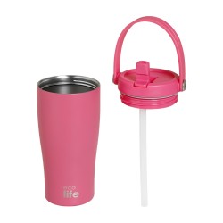 ECOLIFE Tumbler Thermos Magenta 600ml 