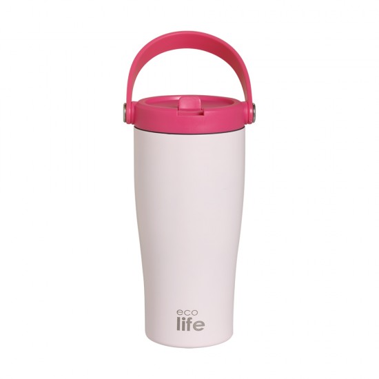 ECOLIFE Tumbler Thermos Pink 600ml 
