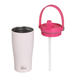 ECOLIFE Tumbler Thermos Pink 600ml 