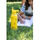 Ecolofe Dots In Yellow Thermos 550ml With Inner Straw 