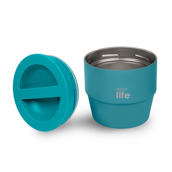 ECOLIFE Round Food Thermos 750 ml petrol ECOLIFE Round Food Thermos 750 ml petrol