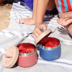 ECOLIFE Round Food Thermos 650ml | coral ECOLIFE Round Food Thermos 650ml | coral