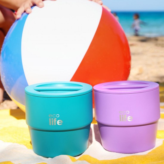ECOLIFE Round Food Thermos 750 ml petrol ECOLIFE Round Food Thermos 750 ml petrol