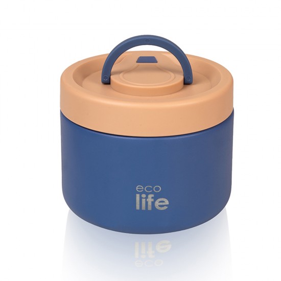 ECOLIFE Round Food Thermos 650ml | navy ECOLIFE Round Food Thermos 650ml | navy