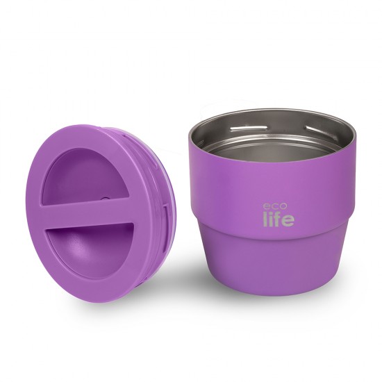 ECOLIFE Round Food Thermos 750 ml purple ECOLIFE Round Food Thermos 750 ml purple