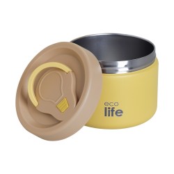 ECOLIFE Round Food Thermos 650ml | Banana