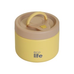 ECOLIFE Round Food Thermos 650ml | Banana
