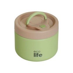 ECOLIFE Round Food Thermos 650ml | Green 