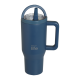 ECOLIFE 2HANDLES LID THERMOS TALL MUG BLUE MARINE 900ml ECOLIFE 2HANDLES LID THERMOS TALL MUG BLUE MARINE 900ml