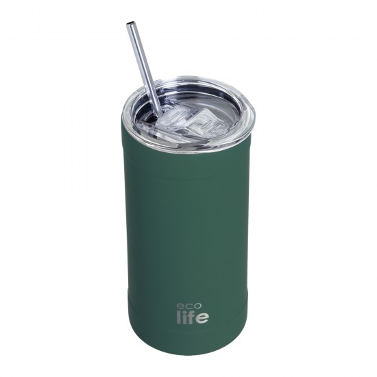 ECOLIFE COFFEE THERMO MUG Teal Green 400ml