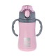 ECOLIFE KIDS THERMOS with straw Pink 300ml ECOLIFE KIDS THERMOS with straw Pink 300ml