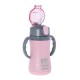 ECOLIFE KIDS THERMOS with straw Pink 300ml ECOLIFE KIDS THERMOS with straw Pink 300ml
