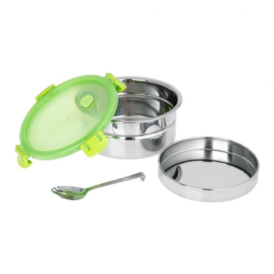 ECOLIFE LUNCHBOX STAINLESS STEEL 1LT WITH PLASTIC LID ECOLIFE LUNCHBOX STAINLESS STEEL 1LT WITH PLASTIC LID