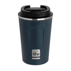 ECOLIFE COFFEE THERMO MUG NAVY BLUE 370ml ECOLIFE COFFEE THERMO MUG NAVY BLUE 370ml