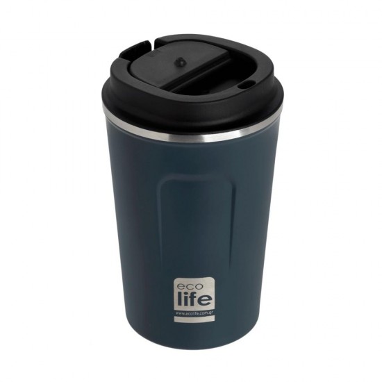 ECOLIFE COFFEE THERMO MUG NAVY BLUE 370ml