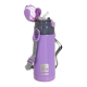 ECOLIFE KIDS THERMOS with straw Lilac 400ml ECOLIFE KIDS THERMOS with straw Lilac 400ml