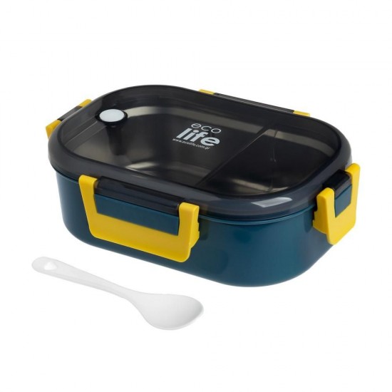 ECOLIFE LUNCHBOX BLUE 900ML WITH REMOVABLE PART 