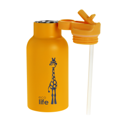 ECOLIFE KIDS THERMOS Animals Giraffe 350ml  ECOLIFE KIDS THERMOS Animals Giraffe 350ml