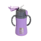 ECOLIFE KIDS THERMOS with straw lilac 300ml ECOLIFE KIDS THERMOS with straw lilac 300ml