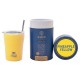 Estia Coffee Thermo Mug Save The Aegean Pineapple Yellow 350ml Estia Coffee Thermo Mug Save The Aegean Pineapple Yellow 350ml