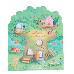 Moulin Roty  La Grande Famille Sticker Book 3+