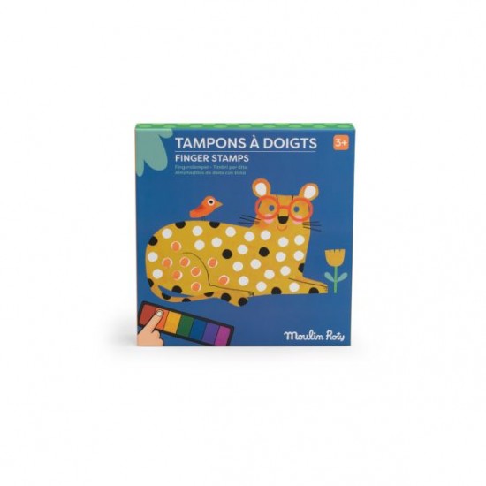 Moulin Roty  Finger Stamps - Les Toupitis 3+ 