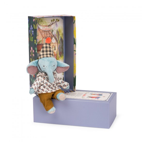 Moulin Roty Elephant 27 cm - Pablo- Les Minouchkas 12+